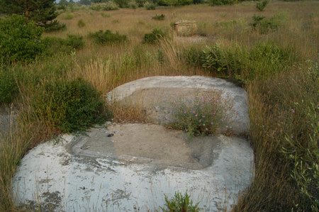 Traverse Drive-In Theatre - Ticket Booth Foundation (newer photo)